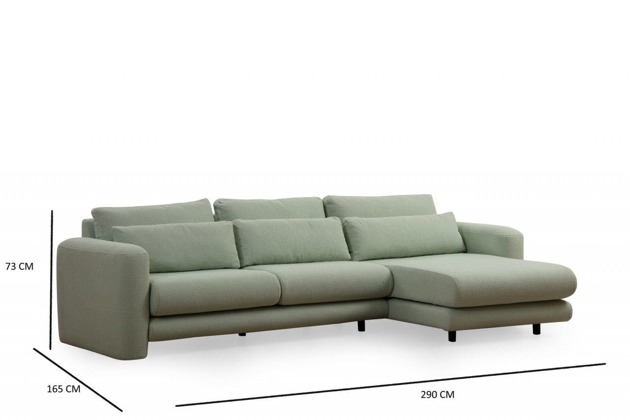 Poze Coltar Lily verde pe dreapta