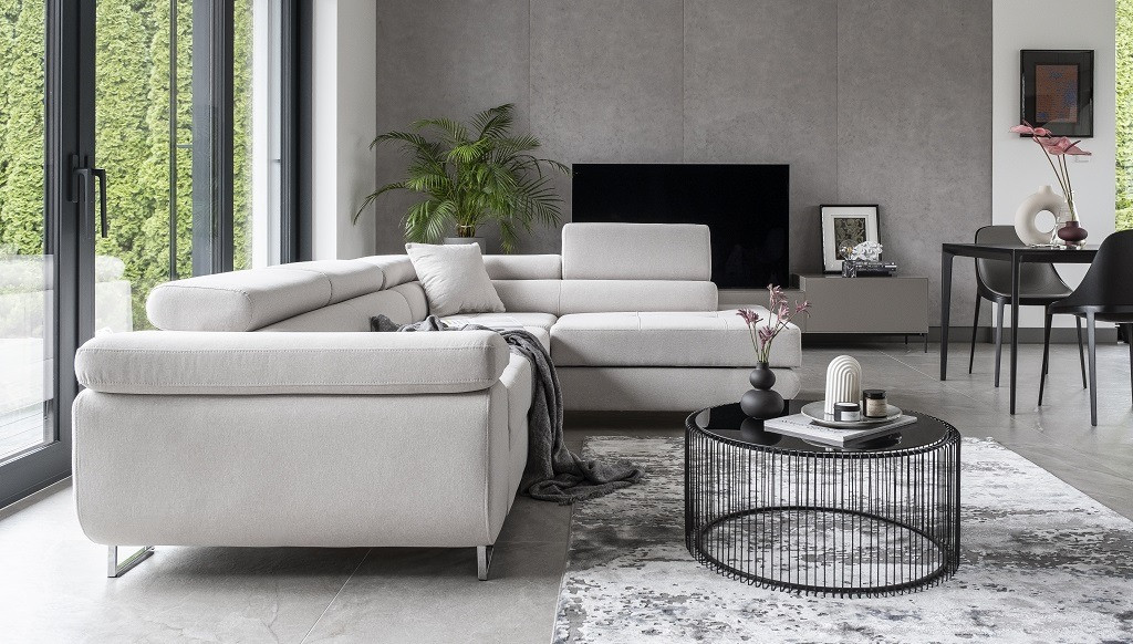 Poze Coltar living extensibil Anton – L275 x l202 x h70 cm
