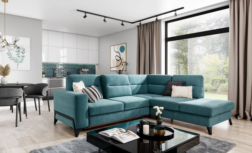 Coltar living extensibil cassara – l277 x l237 x h100