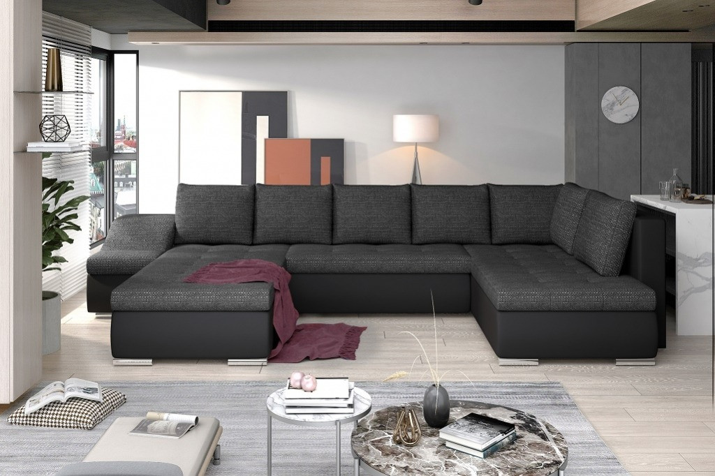 Poze Coltar living extensibil Giovanni – L340 x l200 x h88 cm