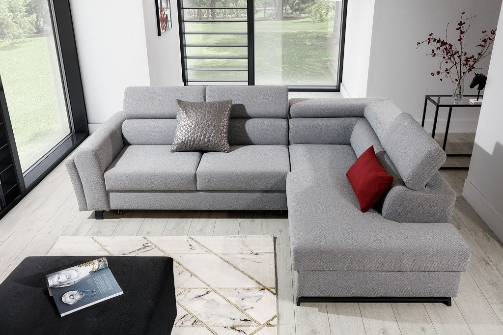 Poze Coltar living extensibil Kairos – L265 x l197 x h95 cm