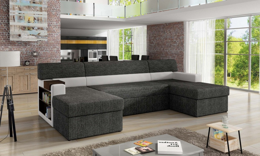 Poze Coltar living extensibil Markos – L310 x l159 x h90 cm