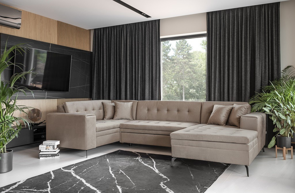 Poze Coltar living extensibil Montez – L340 x l180 x h93 cm