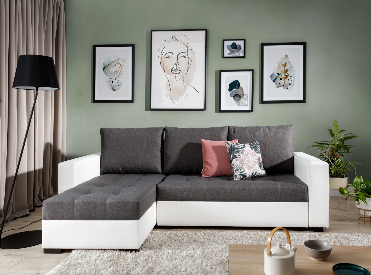 Poze Coltar living extensibil Newark – L237 x l150 x h90 cm