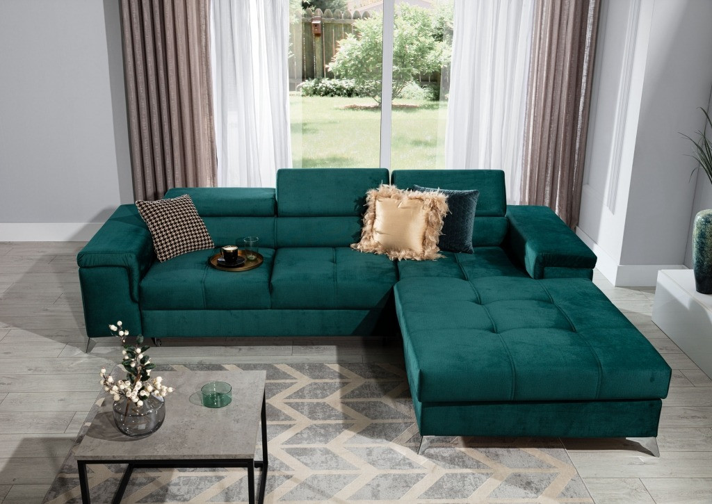 Poze Coltar living extensibil Ricardo – L280 x l205 x h90 cm
