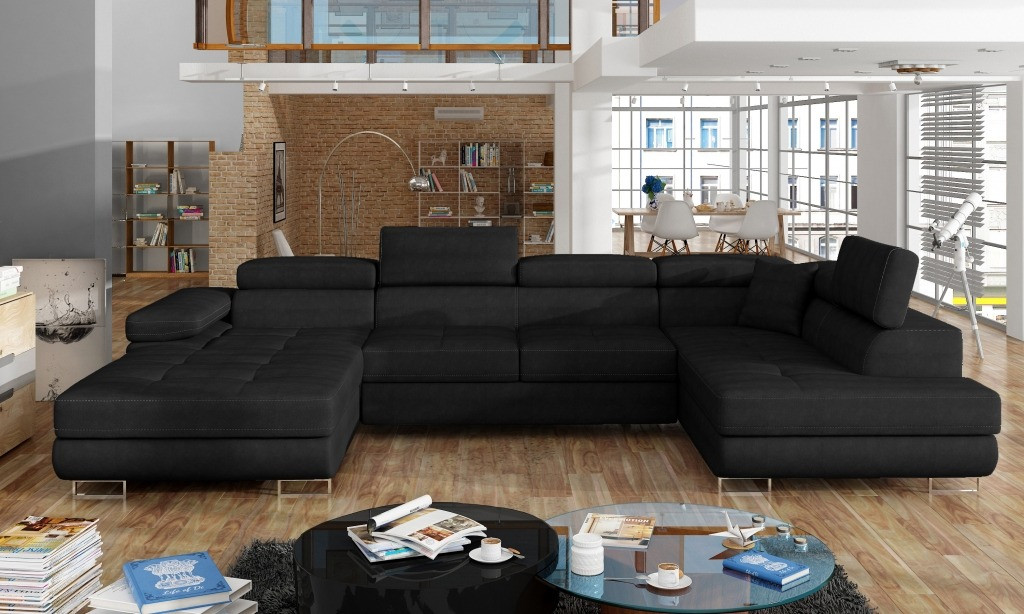 Poze Coltar living extensibil Rodrigo – L345 x l202 x h90 cm