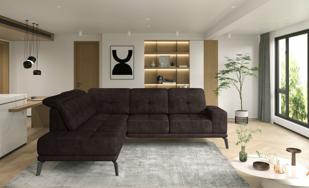 Poze Coltar living Theodore – L275 x l200 x h98 cm