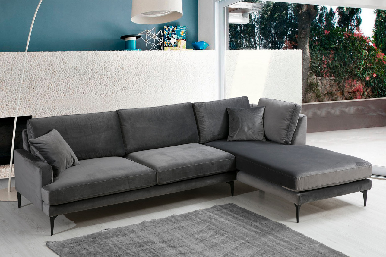 Poze Coltar Papira pe dreapta (L3+Chl) antracit