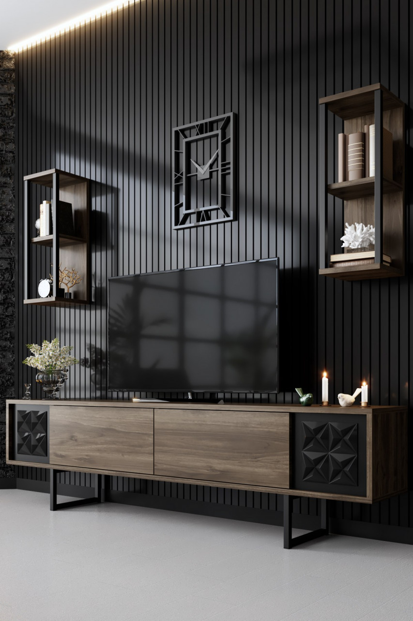 Poze Comoda TV Black Line nuc/negru