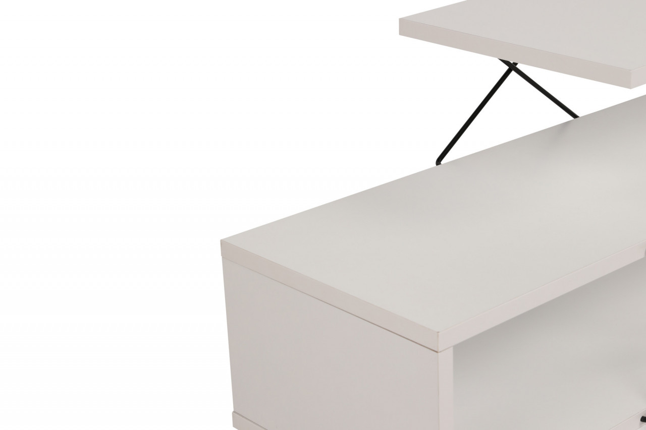 Poze Comoda TV Zigzag alb