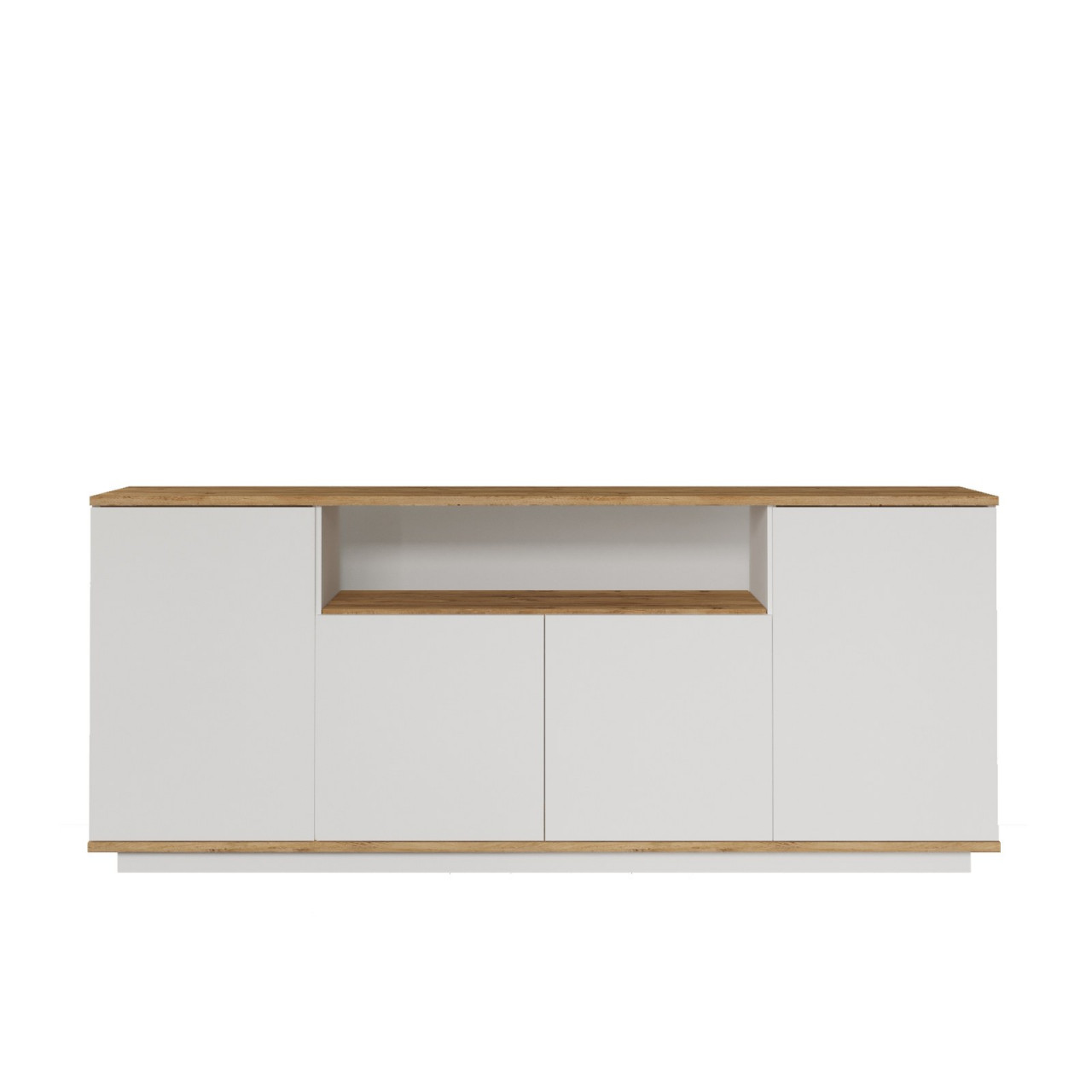 Poze Consola FR15-AW MDF alba L180 cm - H75 cm