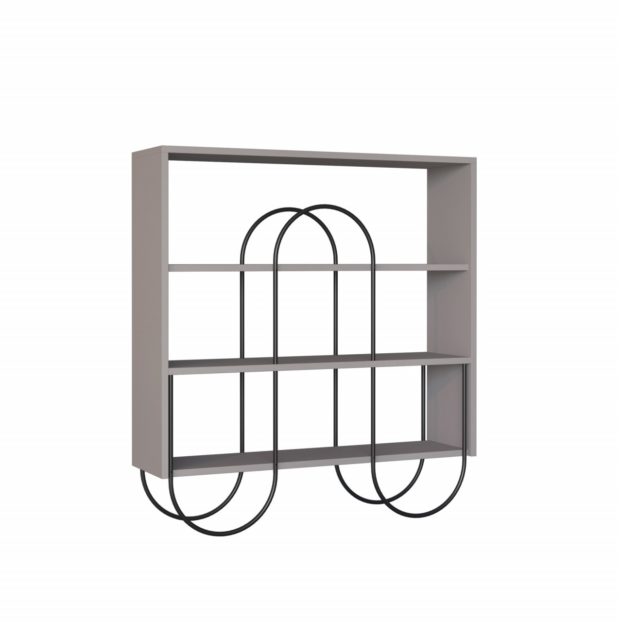 Poze Consola Norfolk light mocha MDF L96 cm - H99 cm