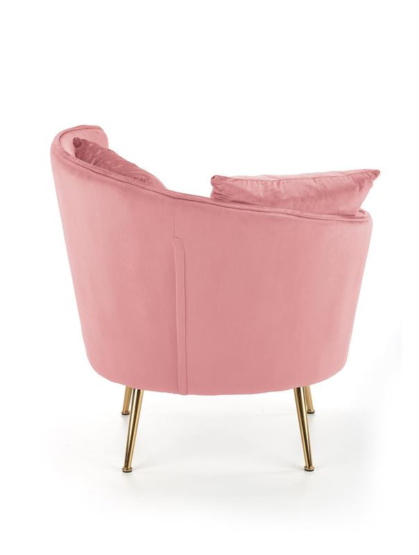 Poze Fotoliu tapitat Almond roz – H87 cm