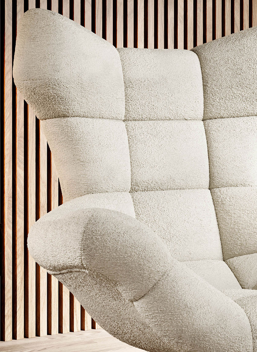 Poze Fotoliu tapitat Sensi - H119 cm