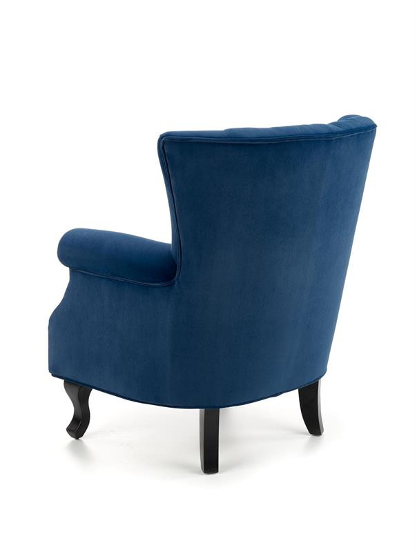 Poze Fotoliu Titan velvet bleumarin – H87 cm