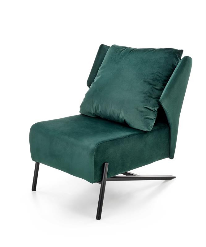 Poze Fotoliu Victus velvet verde - H85 cm