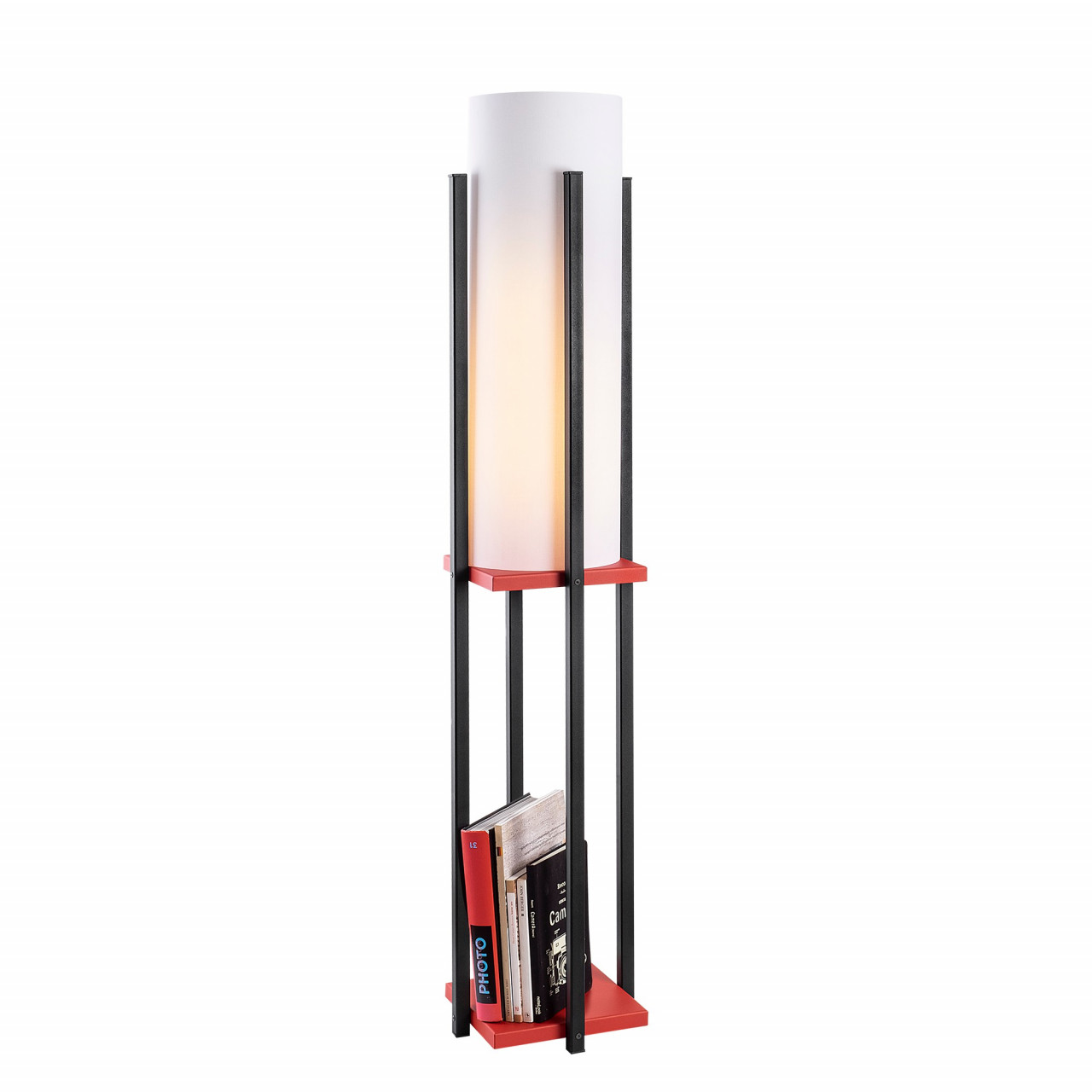 Poze Lampadar 7131 negru/rosu
