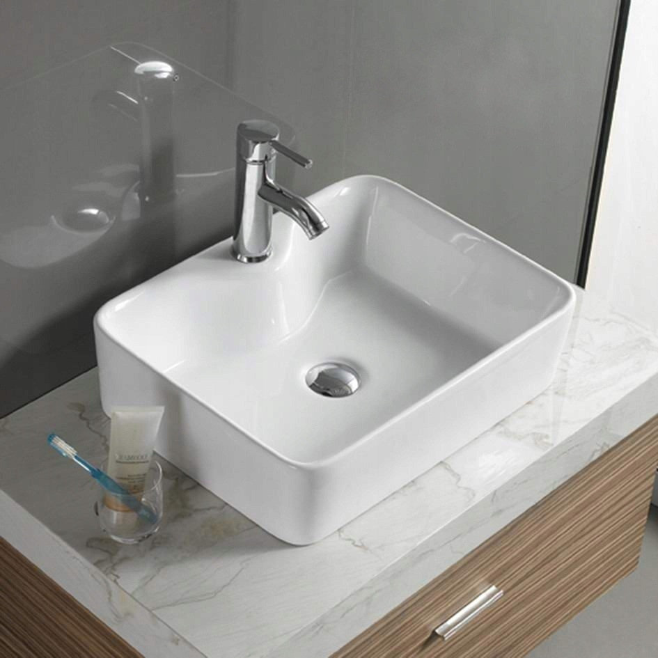 Poze Lavoar Kelly alb ceramica sanitara - 49 cm