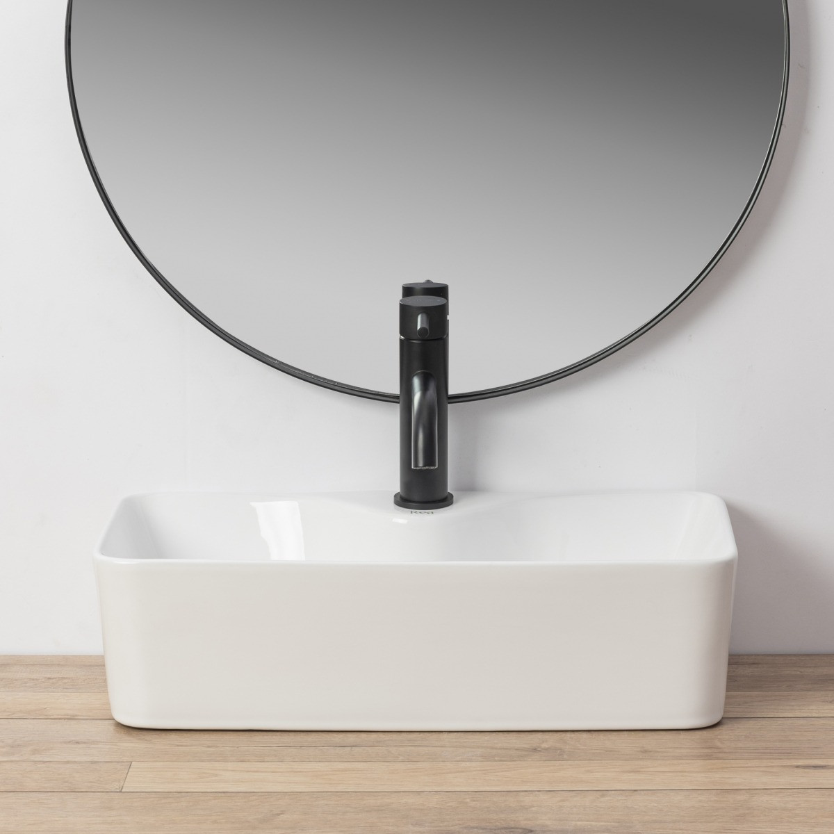 Poze Lavoar Mery Alb ceramica sanitara - 50,5 cm