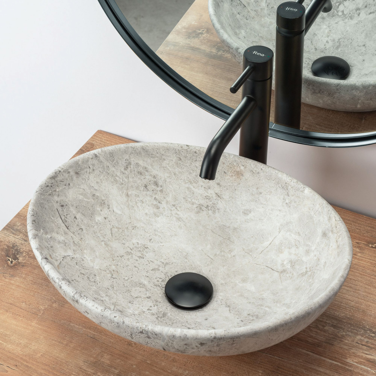 Poze Lavoar Sofia Light Stone