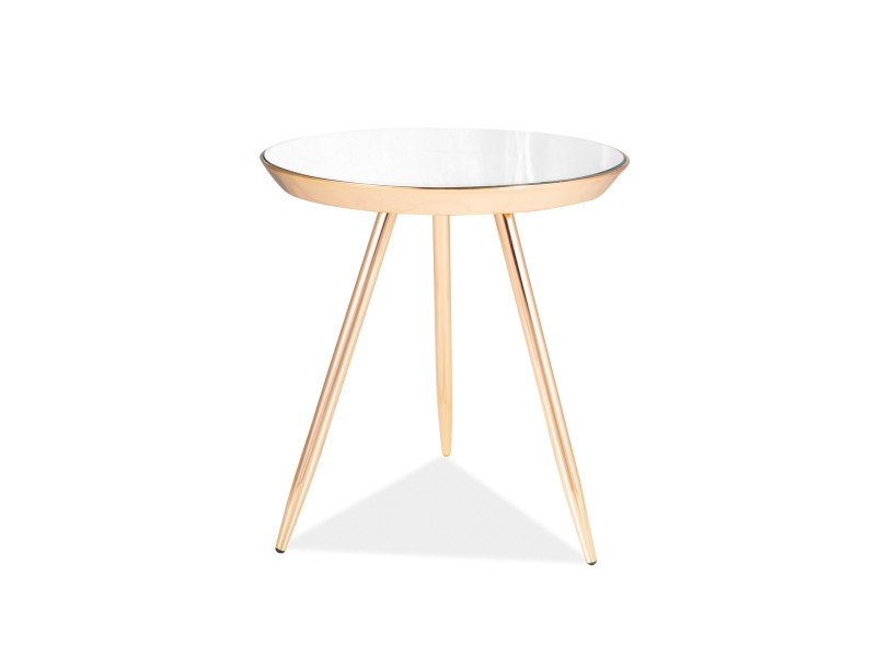 Poze Masa de cafea Bora C Gold – Ø41 x h46 cm