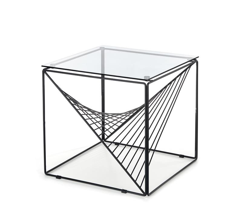 Poze Masa de cafea Pato - Sticla Fumurie/Negru