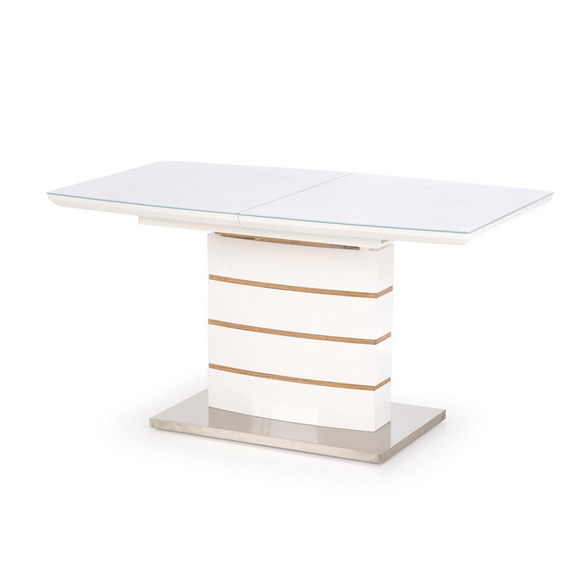 Poze Masa extensibila metal + MDF Toronto - L 140-180 x l 80 x h 76 cm