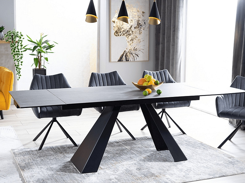 Poze Masa Extensibila Salvadore Ceramica – l90 x h76 x L160-240 cm