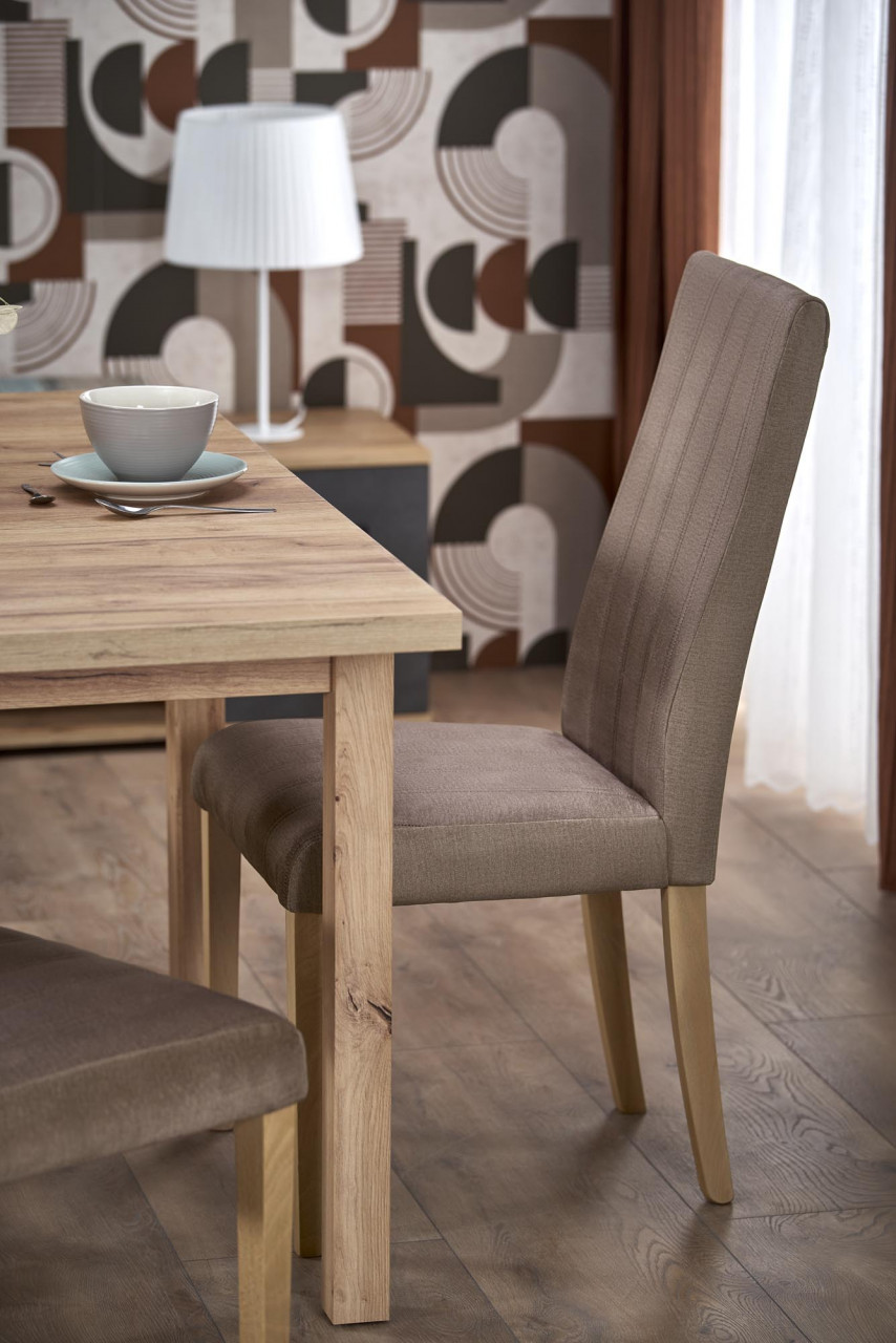 Poze Masa patrata Tiago extensibila L90-125 cm stejar craft/stejar craft