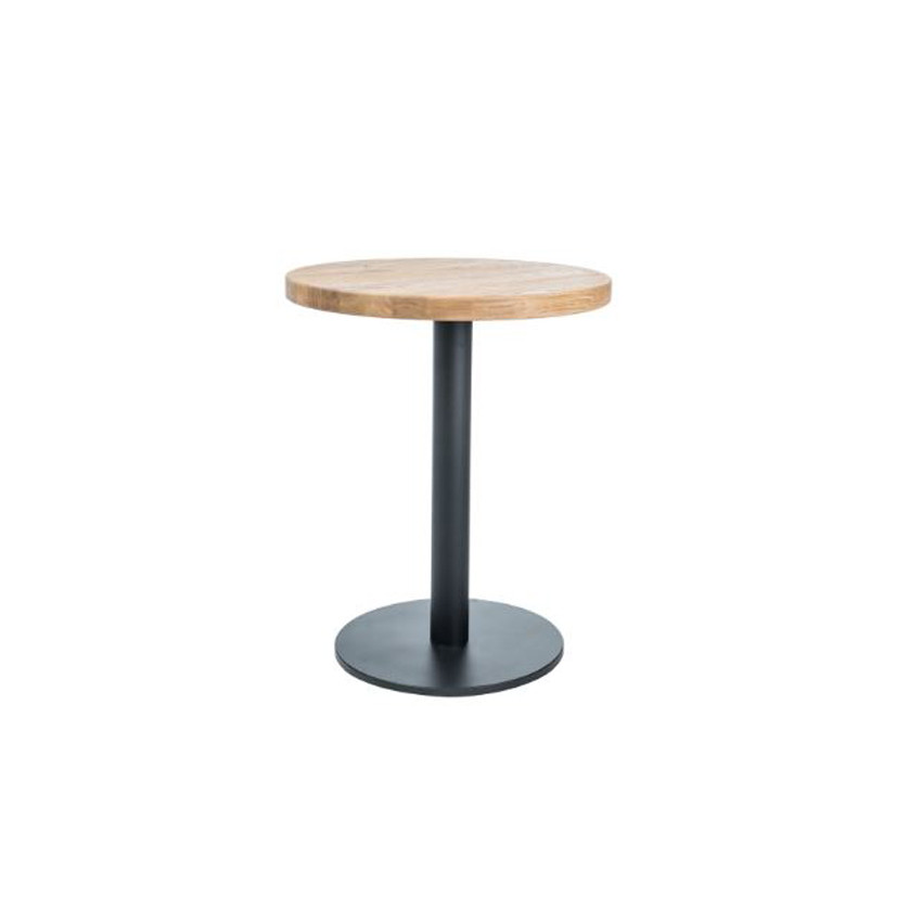 Masa rotunda puro ii stejar - d 70 x h 76 cm