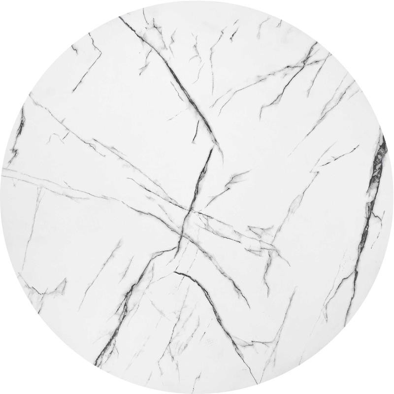 Poze Masuta cafea Antica marble alba – H36 cm