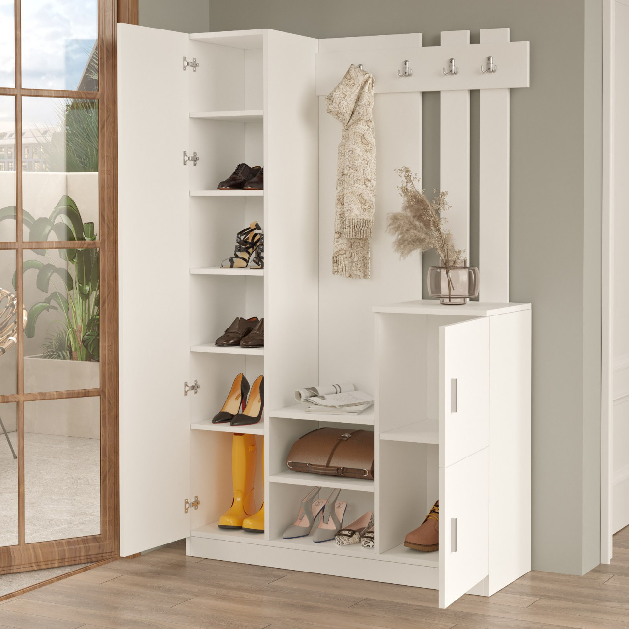 Poze Mobilier de hol DD7-W alb