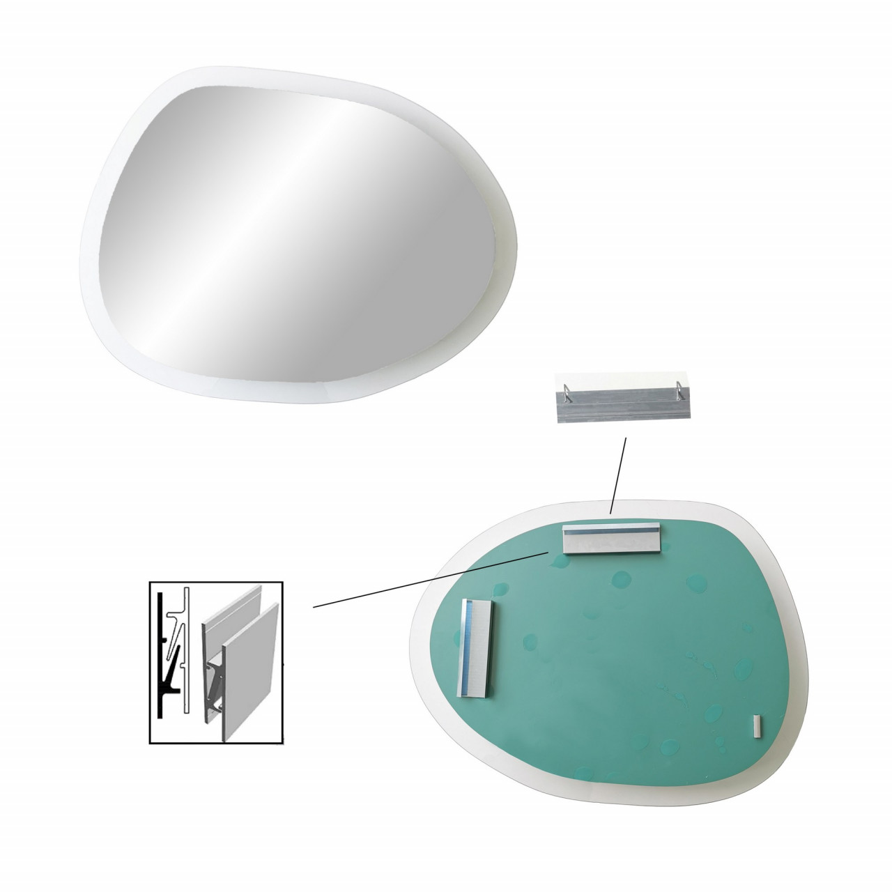 Poze Oglinda Aqua A342
