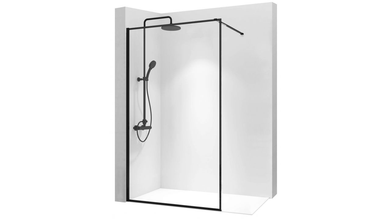 Paravan dus walk-in bler - 100x195 cm