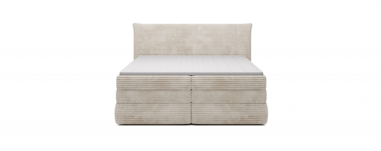 Poze Pat tapitat boxspring Amber 160x200 cm