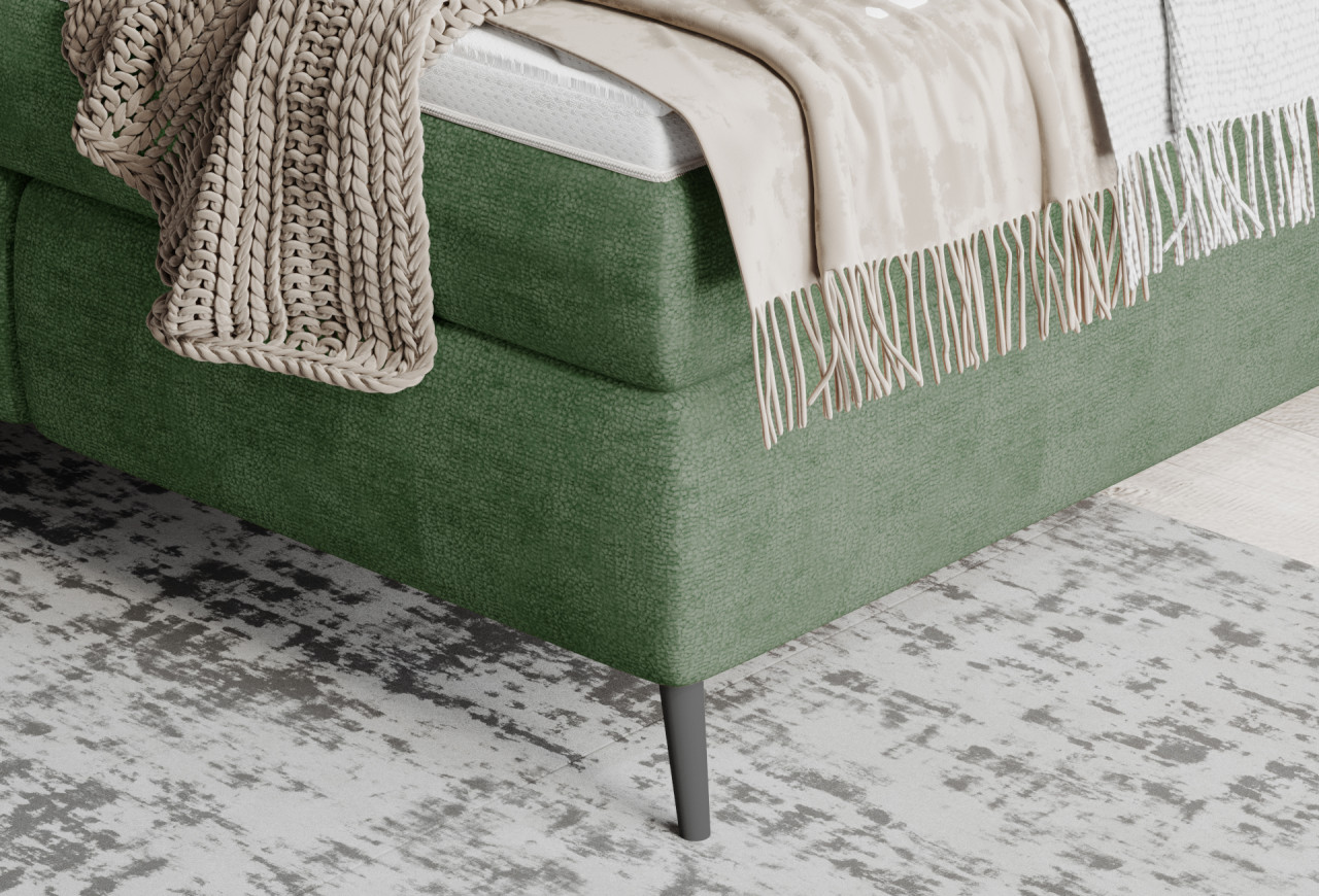 Poze Pat tapitat boxspring Lucio 180x200 cm