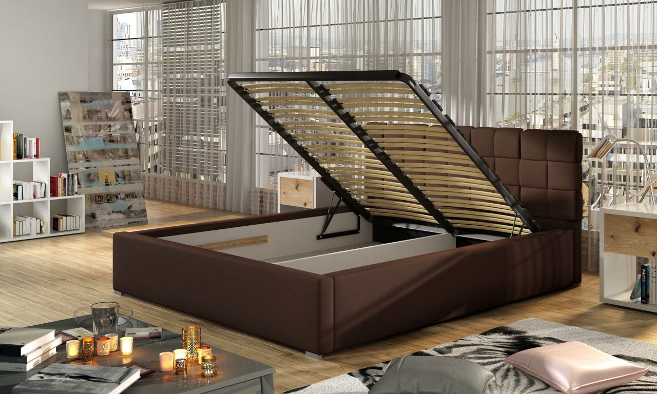 Poze Pat tapitat Grand – 160/200, L223 x l160 x h93 cm