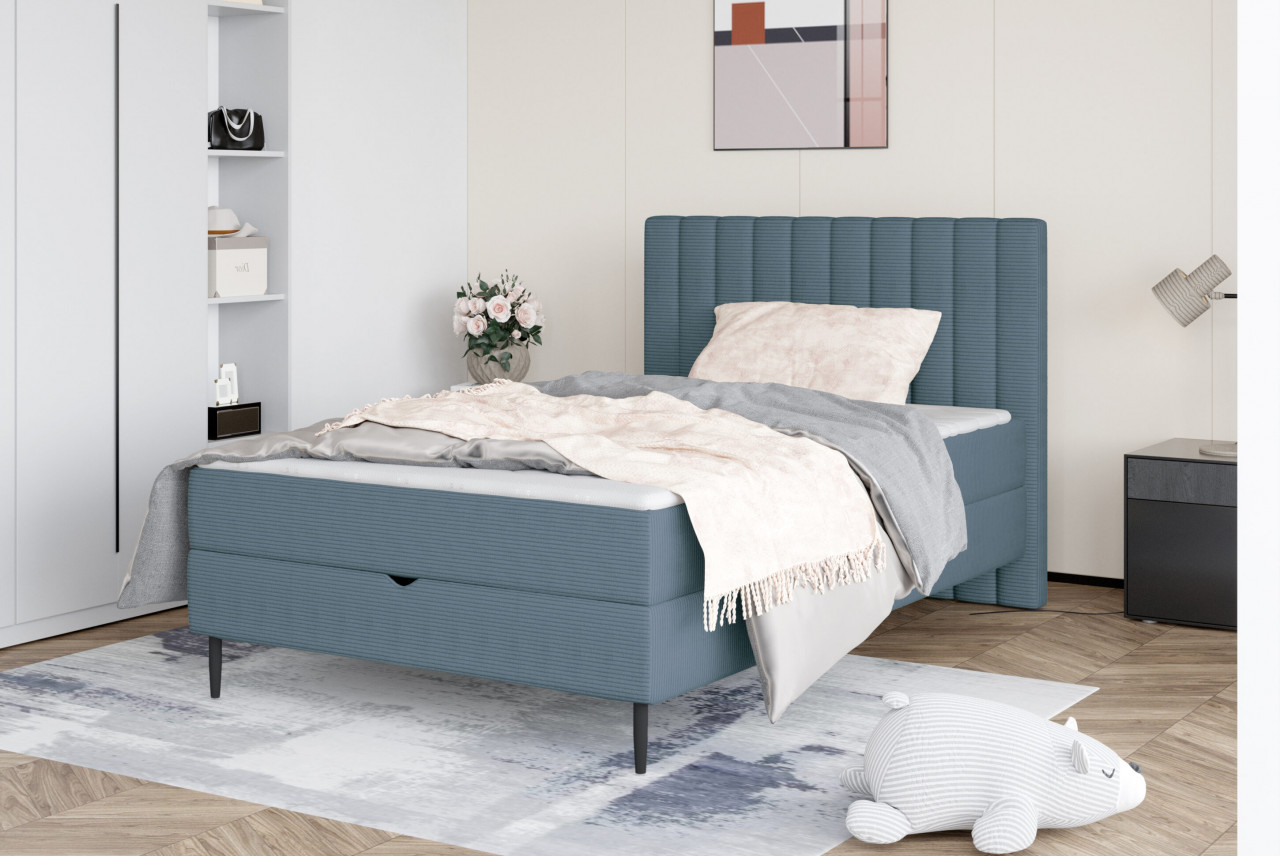 Poze Pat tapitat Nepo 100x200 cm