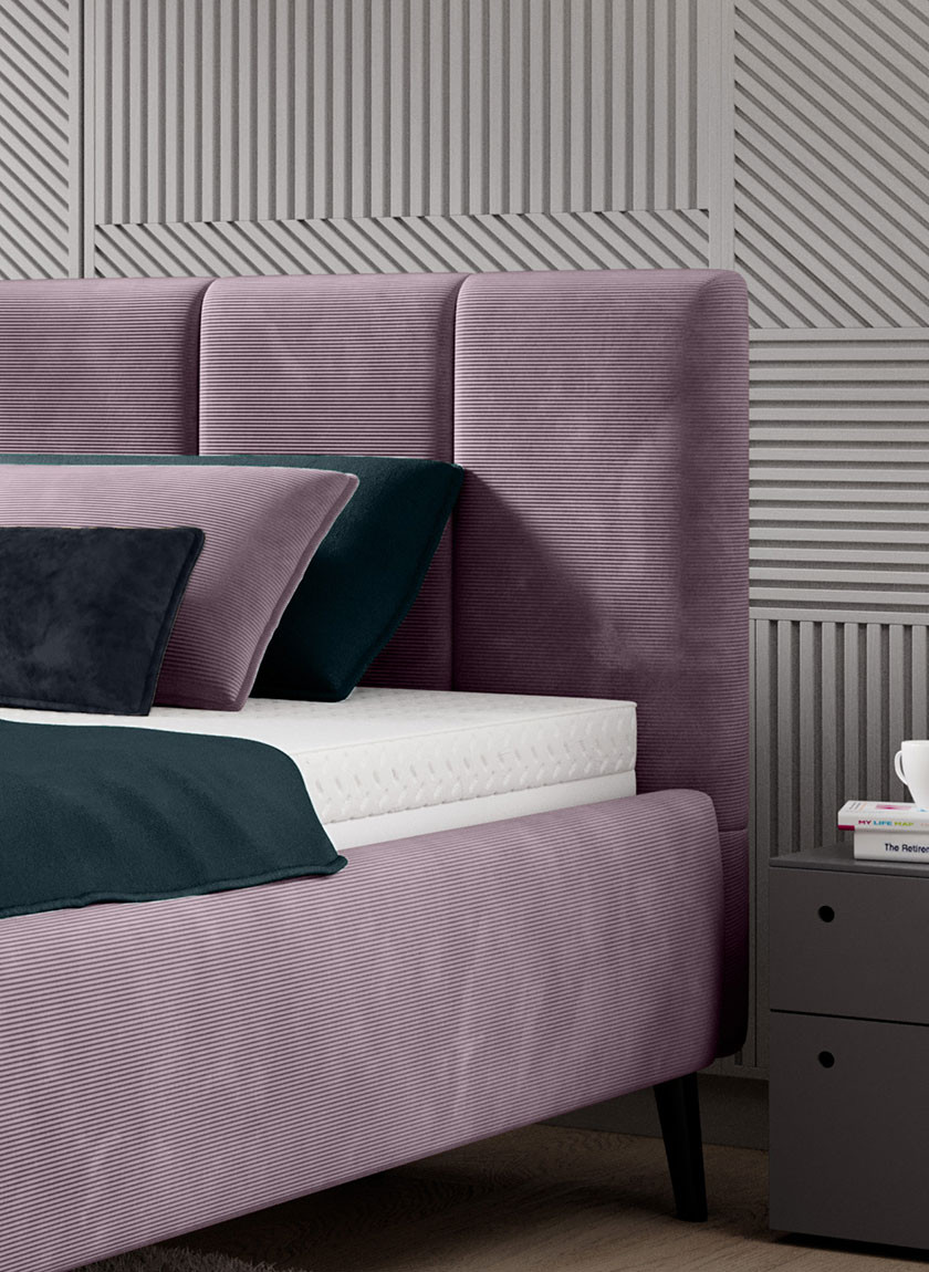 Poze Pat tapitat Riva 160x200 cm