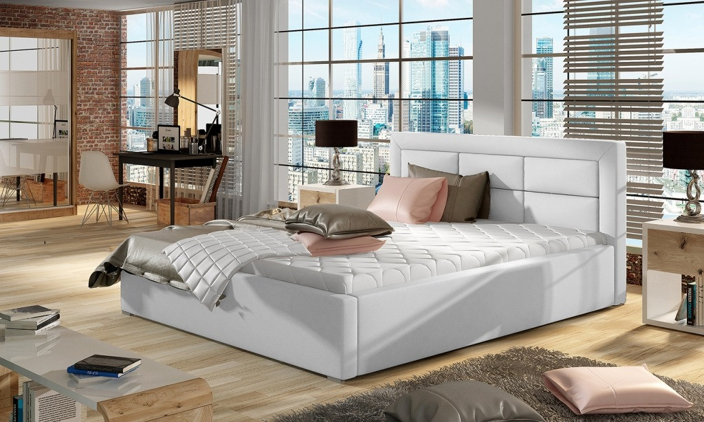 Poze Pat tapitat Rosano – 180/200, L223 x l180 x h93 cm