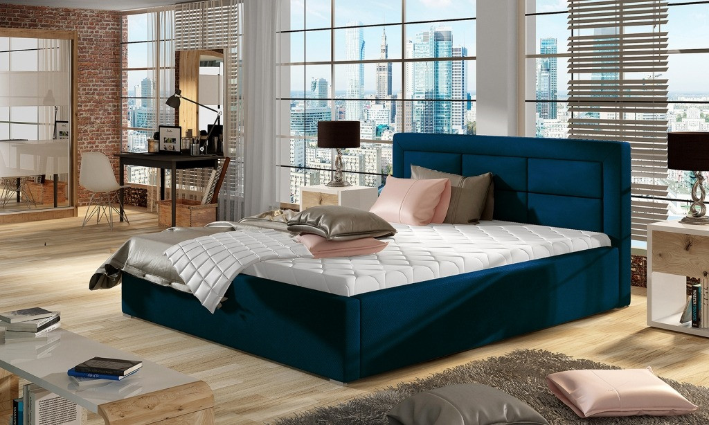 Poze Pat tapitat Rosano – 180/200, L223 x l180 x h93 cm