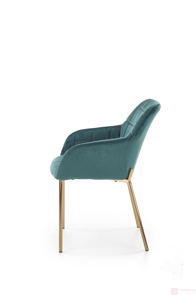 Poze Scaun catifea K306 verde - H 80 cm