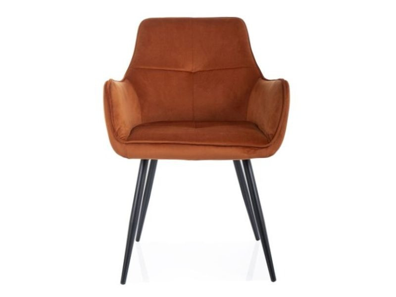 Poze Scaun Grape velvet cinnamon Blu4215