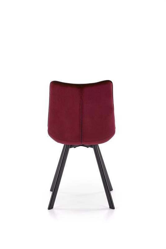 Poze Scaun K332 velvet bordo