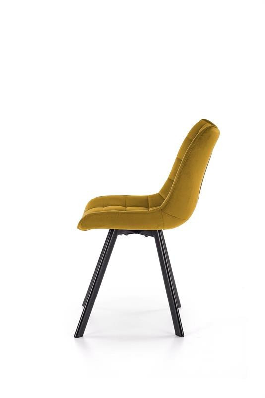 Poze Scaun K332 velvet mustariu