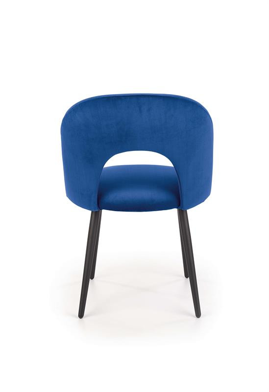 Poze Scaun K384 velvet bleumarin
