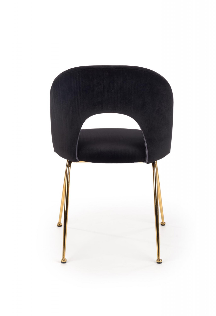 Poze Scaun K385 material catifea negru