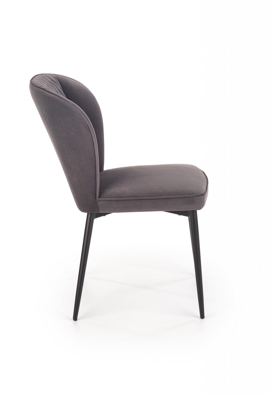 Poze Scaun K399 velvet gri