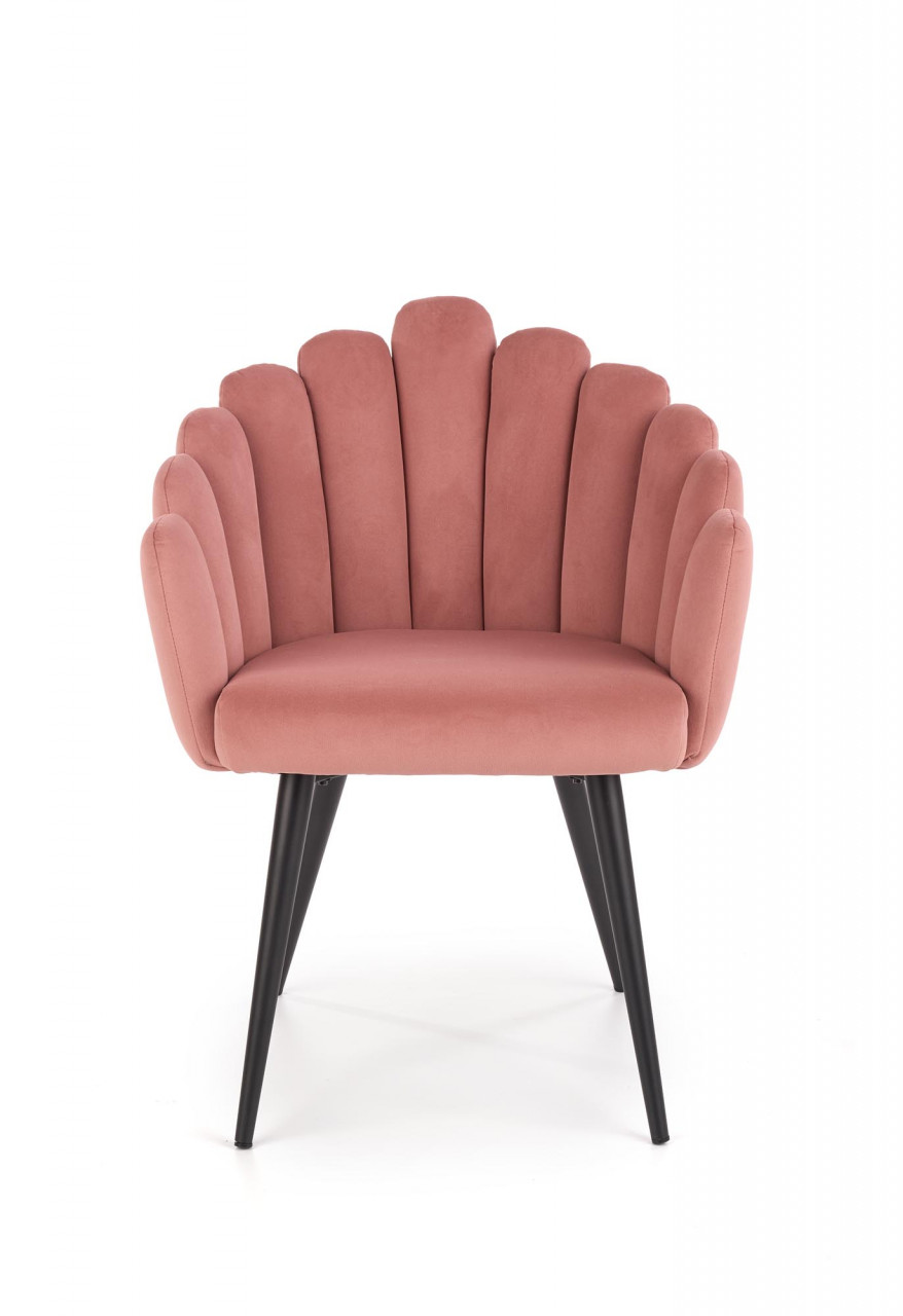 Poze Scaun K410 velvet roz