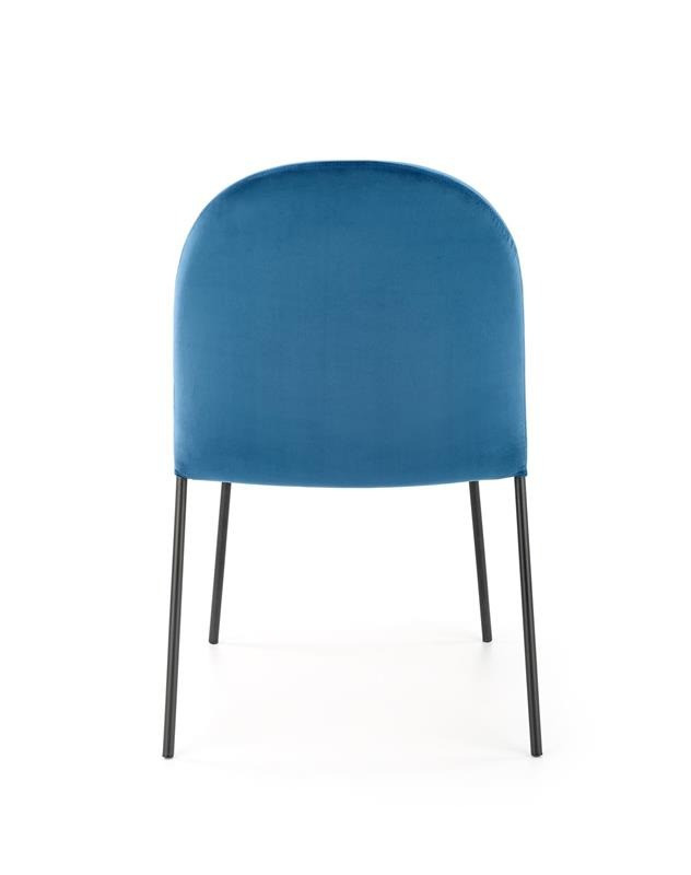 Poze Scaun K443 Velvet Albastru – l50 x A58 x H84 cm